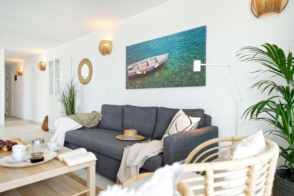 Amapola Blue Sea - Recien Reformado, Frente Al Mar Apartment ซาน อากุสติน ภายนอก รูปภาพ