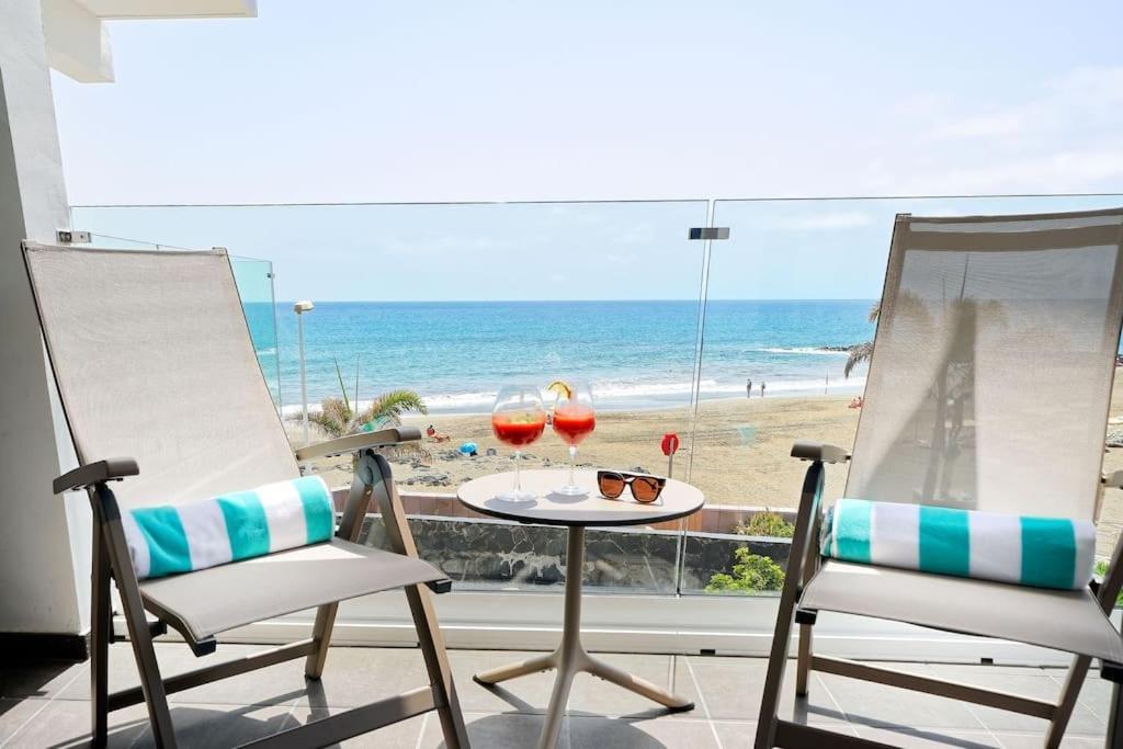 Amapola Blue Sea - Recien Reformado, Frente Al Mar Apartment ซาน อากุสติน ภายนอก รูปภาพ