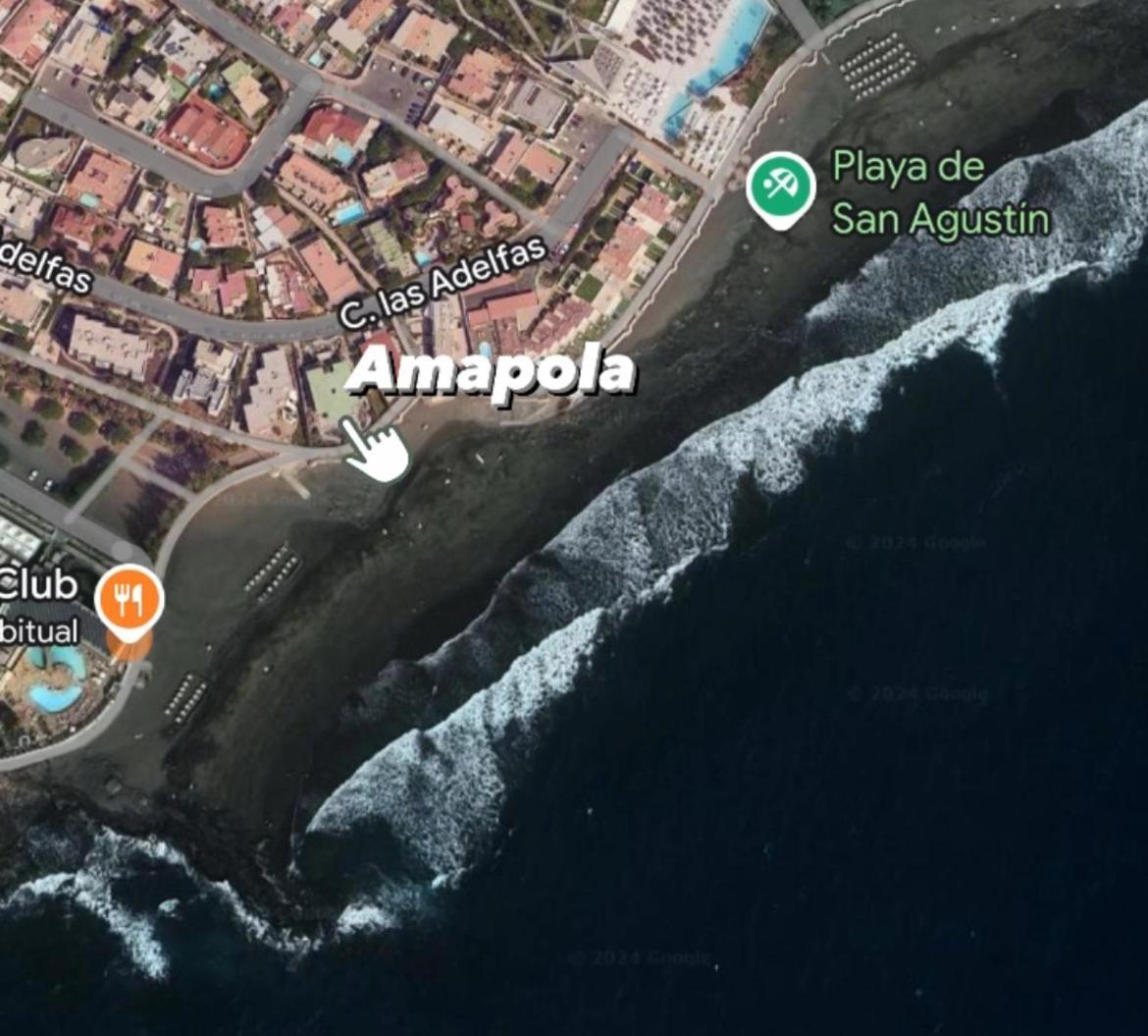 Amapola Blue Sea - Recien Reformado, Frente Al Mar Apartment ซาน อากุสติน ภายนอก รูปภาพ