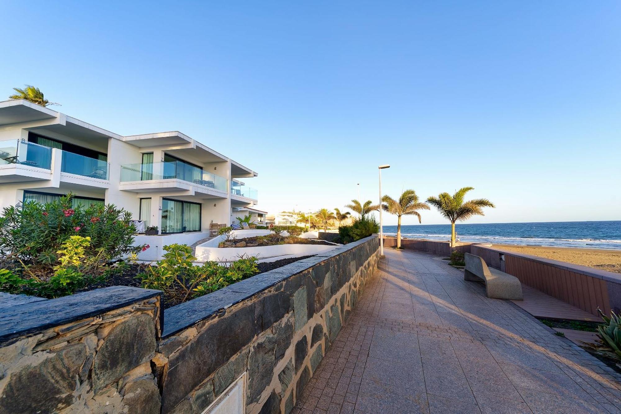 Amapola Blue Sea - Recien Reformado, Frente Al Mar Apartment ซาน อากุสติน ภายนอก รูปภาพ